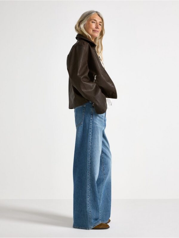 Jacket in faux leather - 3007707-9618