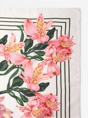 Scarf in satin - 3007741-7862