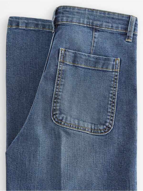 WIDE stretch  jeans with wide leg - 3007788-794