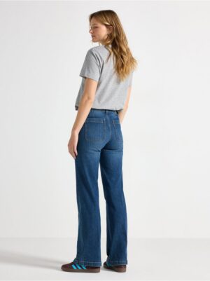 WIDE stretch  jeans with wide leg - 3007788-794