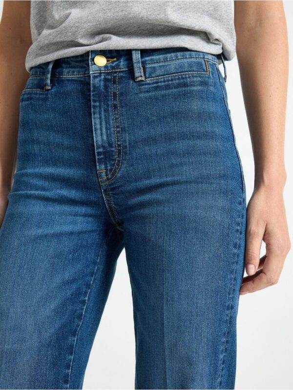 WIDE stretch  jeans with wide leg - 3007788-794