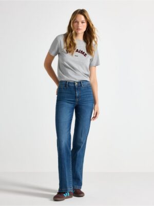WIDE stretch  jeans with wide leg - 3007788-794
