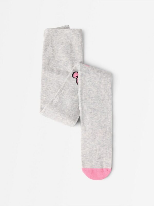 Fine-knit tights - 3007960-7196