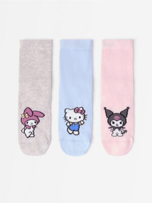 3-pack Hello Kitty  socks - 3007963-6584