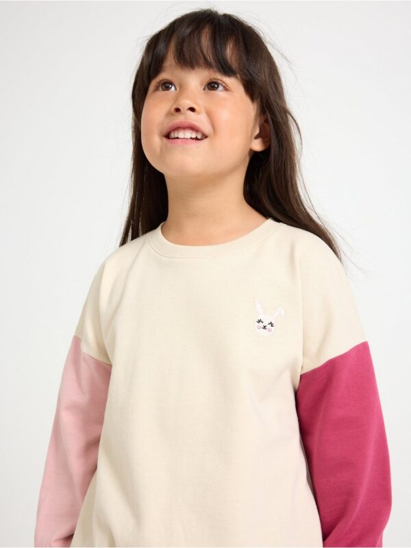 Sweatshirt with brushed inside - 3007987-7458