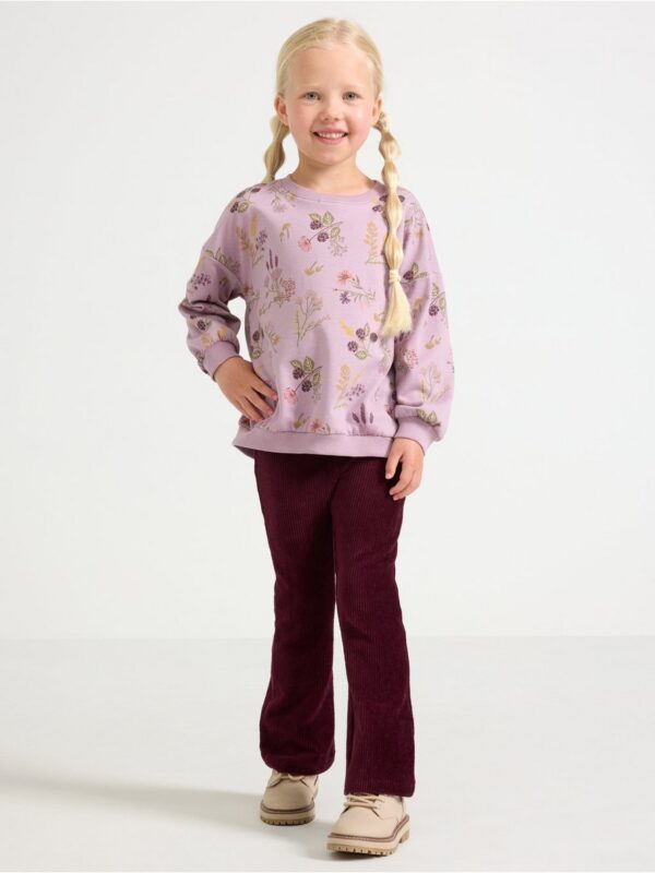 Sweatshirt with brushed inside - 3007987-8121