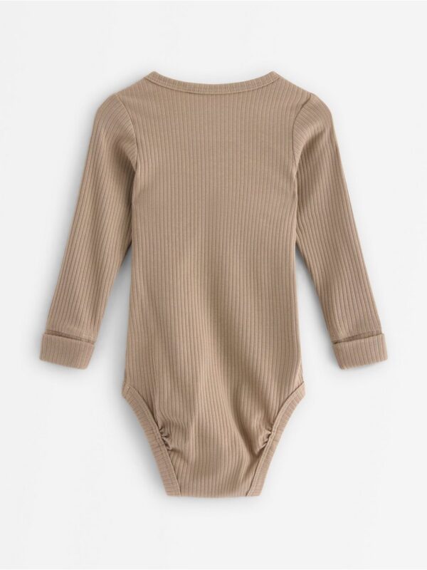 Ribbed bodysuit - 3008026-6402