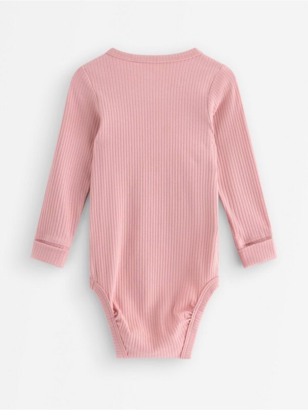 Ribbed bodysuit - 3008026-7351