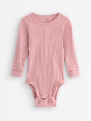 Ribbed bodysuit - 3008026-7351