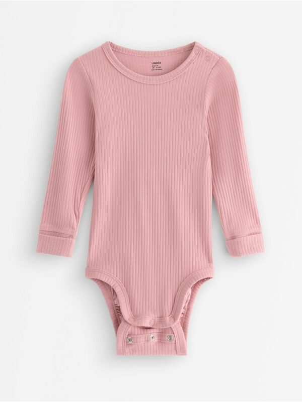Ribbed bodysuit - 3008026-7351
