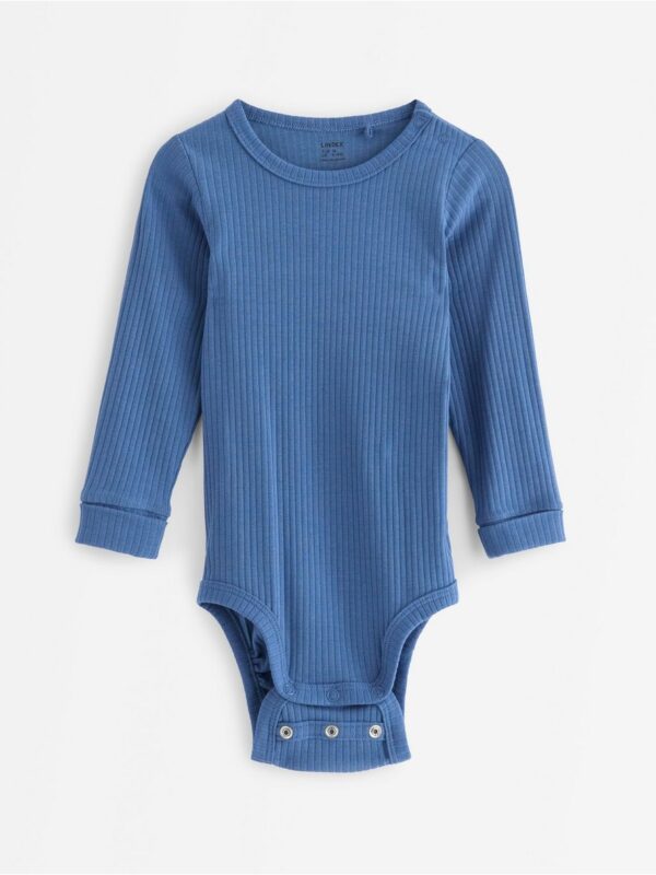 Ribbed bodysuit - 3008026-8887