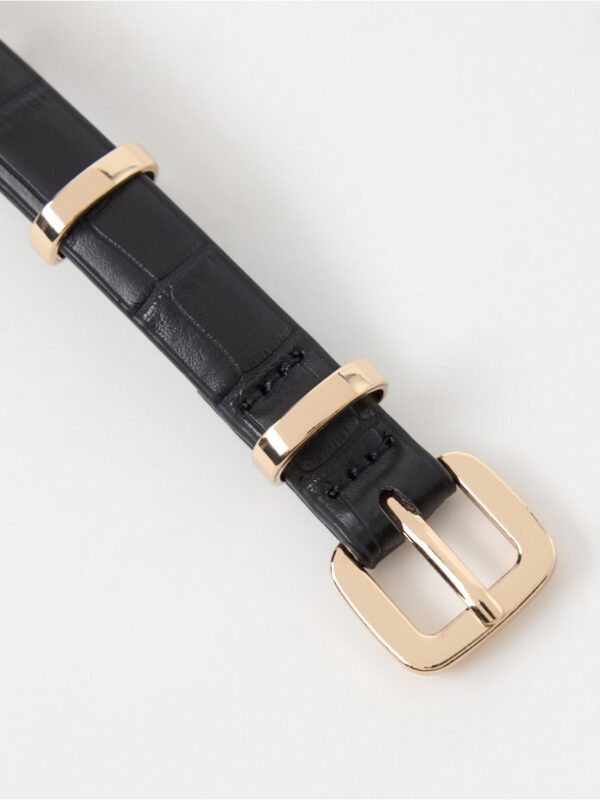 Belt  in imitation leather - 3008213-80