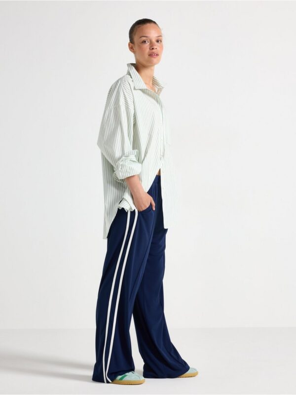 Wide trousers in jersey - 3008429-1957