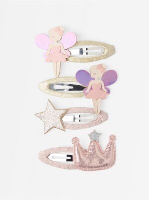 4-pack  hair clips - 3008441-6907