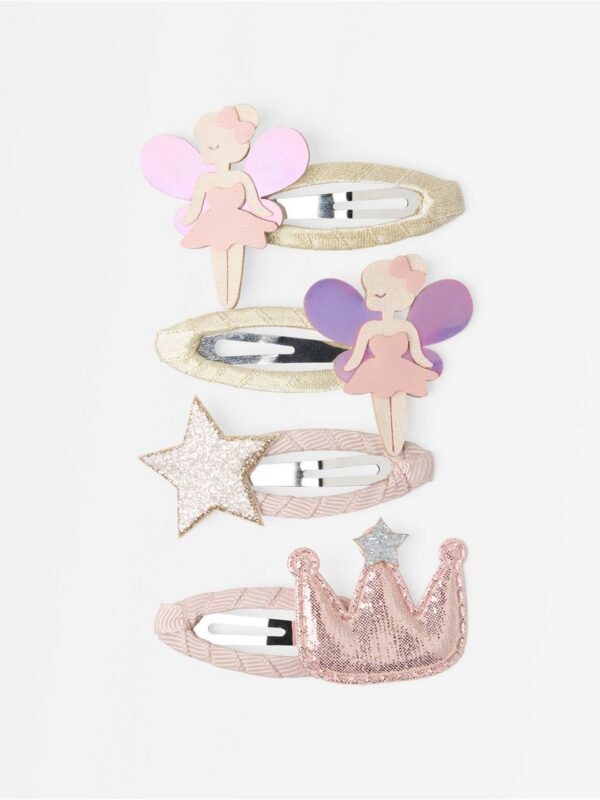 4-pack  hair clips - 3008441-6907