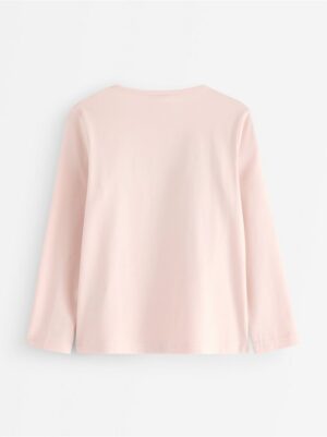 Long-sleeved top with sequins - 3008771-7491