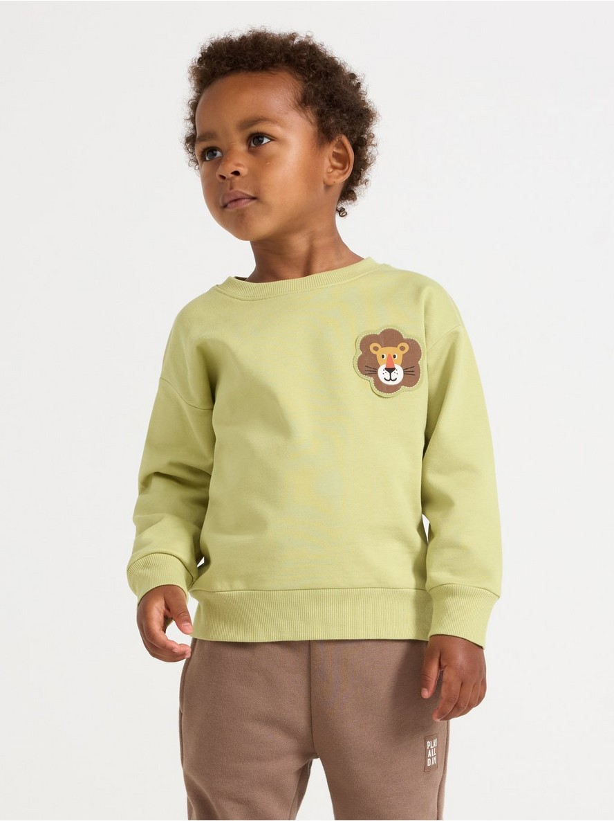 Dukserica – Sweatshirt with brushed inside