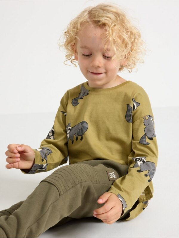 Joggers with reinforced knees - 7901099-6876