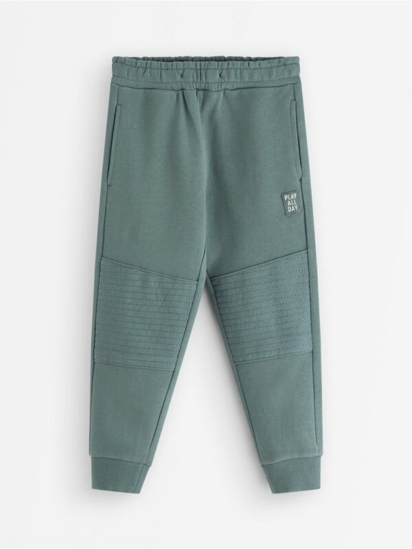 Joggers with reinforced knees - 7901099-8708