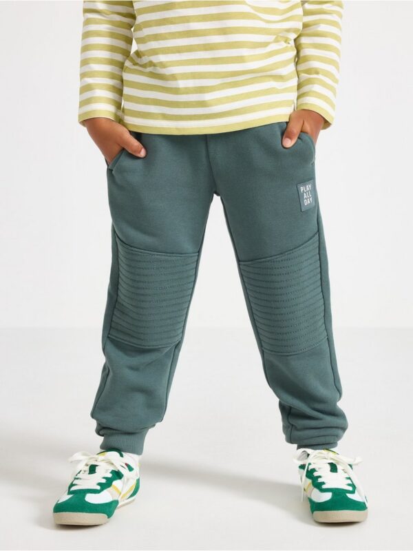 Joggers with reinforced knees - 7901099-8708