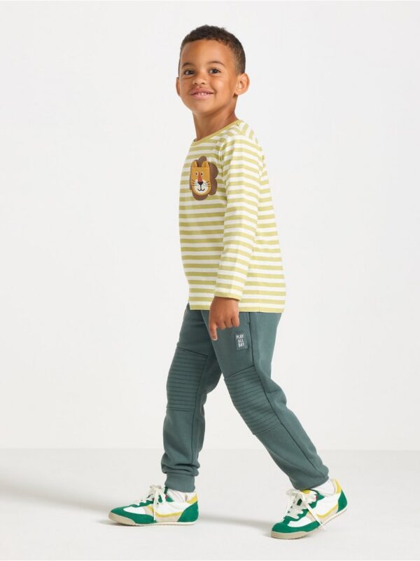 Joggers with reinforced knees - 7901099-8708