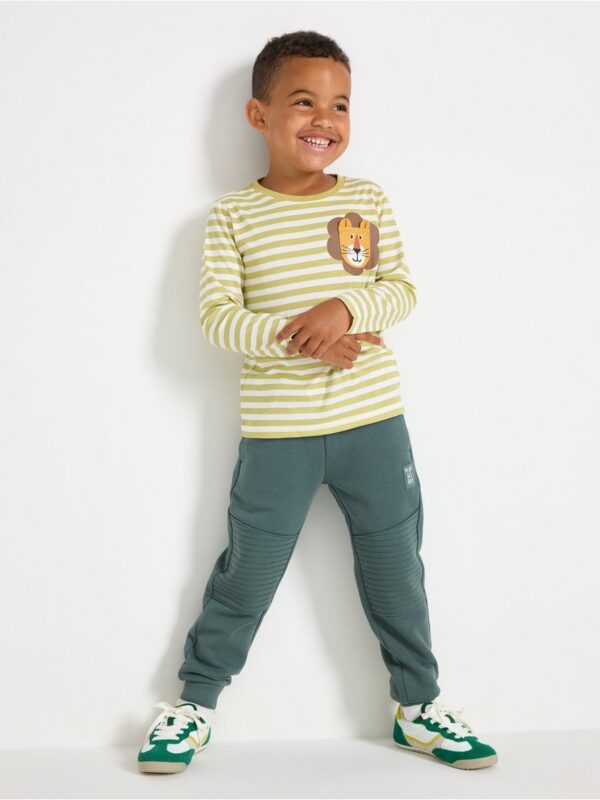 Joggers with reinforced knees - 7901099-8708