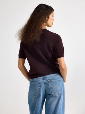 Fine-knit top - 7932980-8704