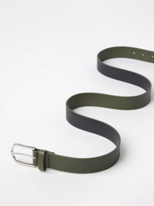 Belt with metal buckle - 8608323-3481