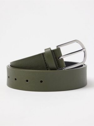 Belt with metal buckle - 8608323-3481