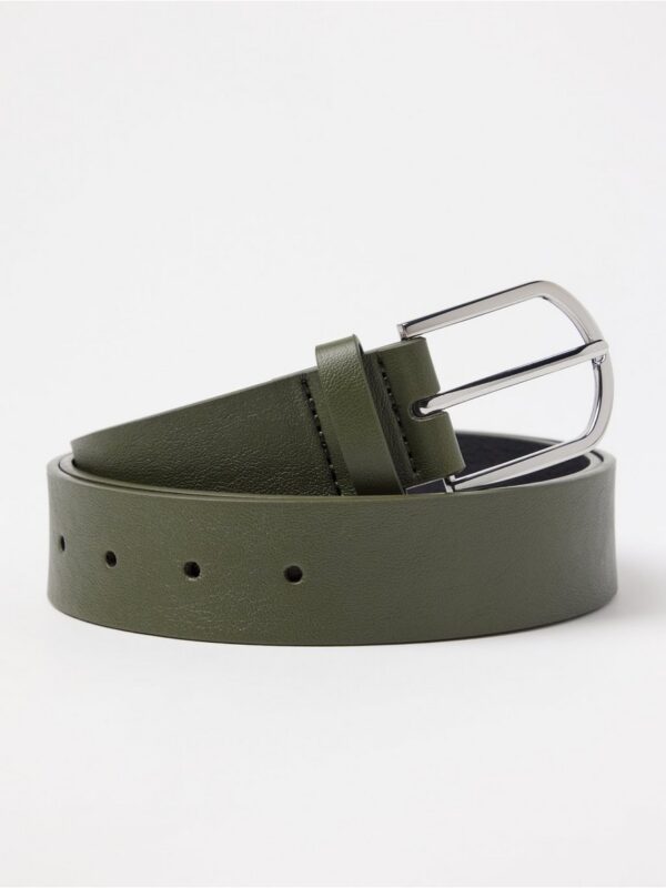 Belt with metal buckle - 8608323-3481