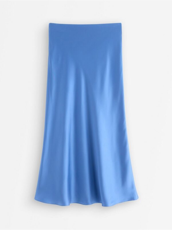 Midi skirt in satin - 8608741-5811