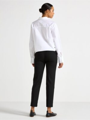 POLLY cropped  slacks with extra long leg - 8650502-80