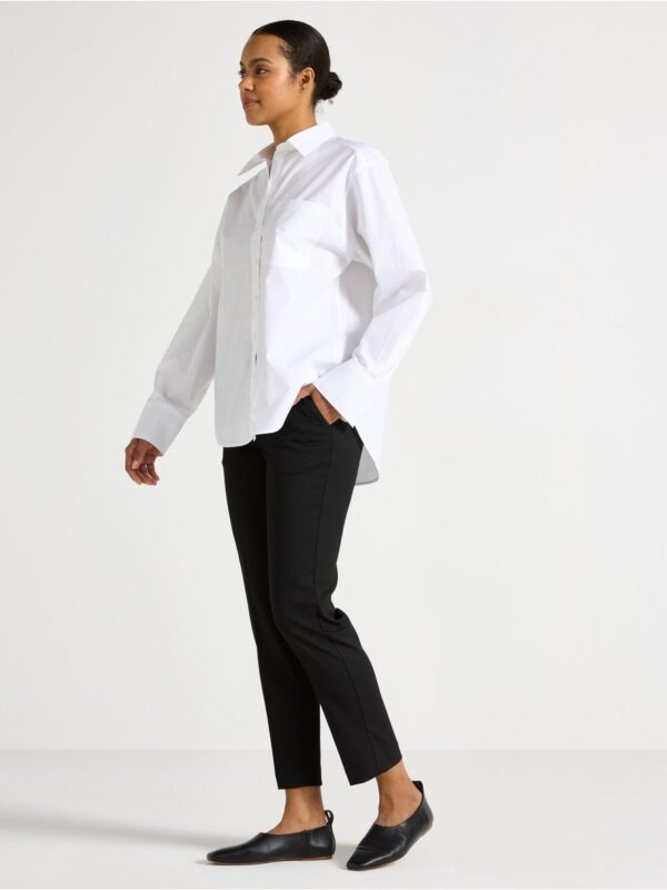 POLLY cropped  slacks with extra long leg - 8650502-80
