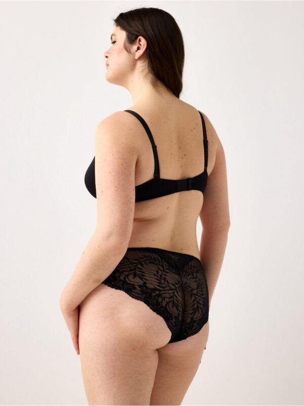 Flora wirefree bra with lace details - 8698410-80