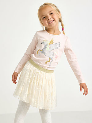 Majica - Long-sleeved top with sequins 6