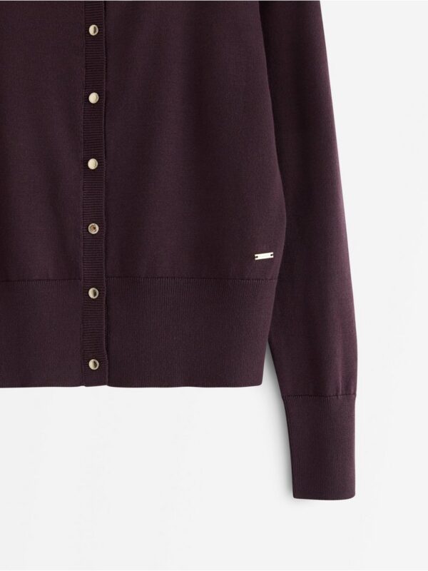 Fine-knit cardigan - 3000084-6940