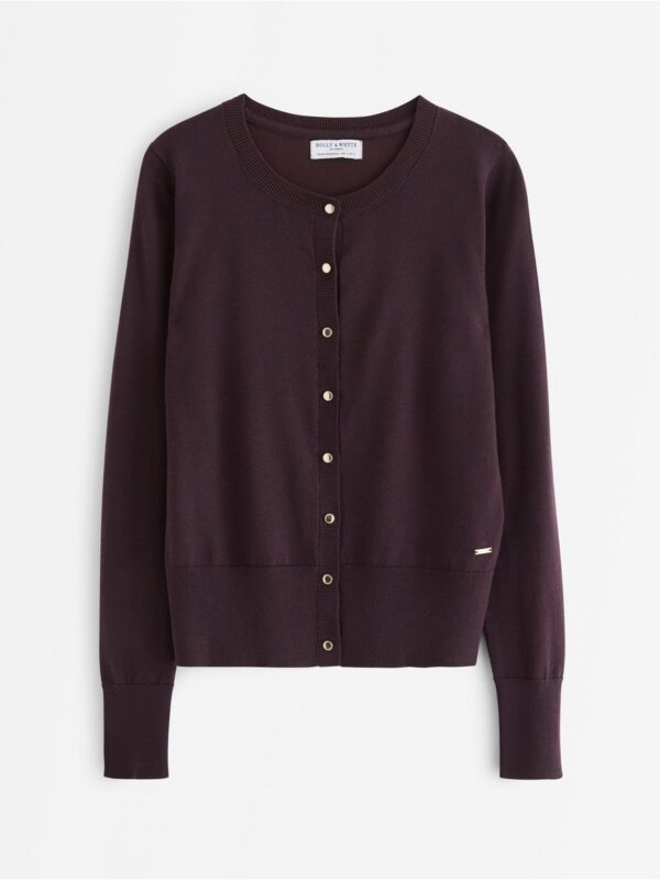 Fine-knit cardigan - 3000084-6940