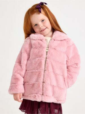 Jacket in faux fur - 3000742-6950
