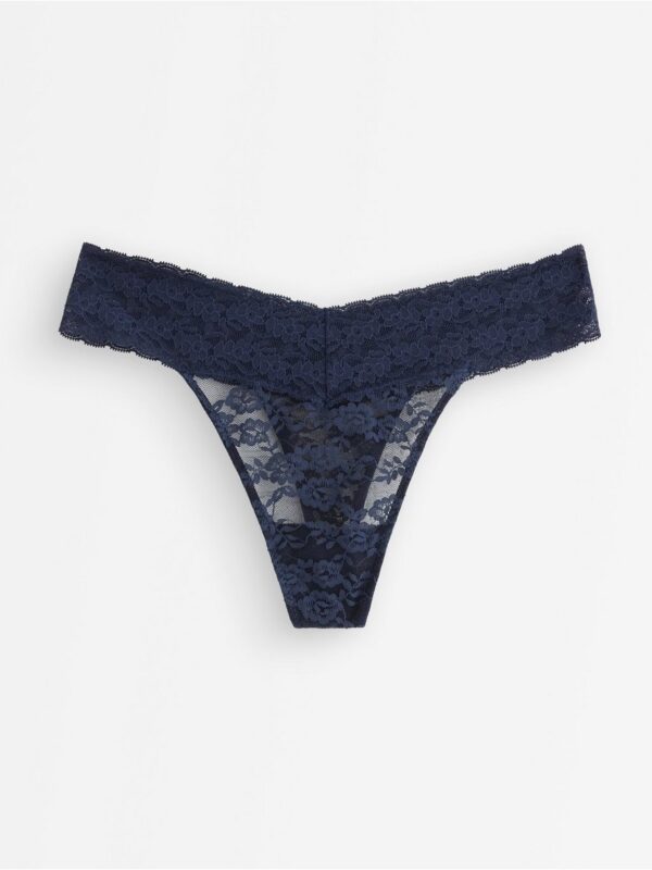 Thong in lace - 3001634-2150