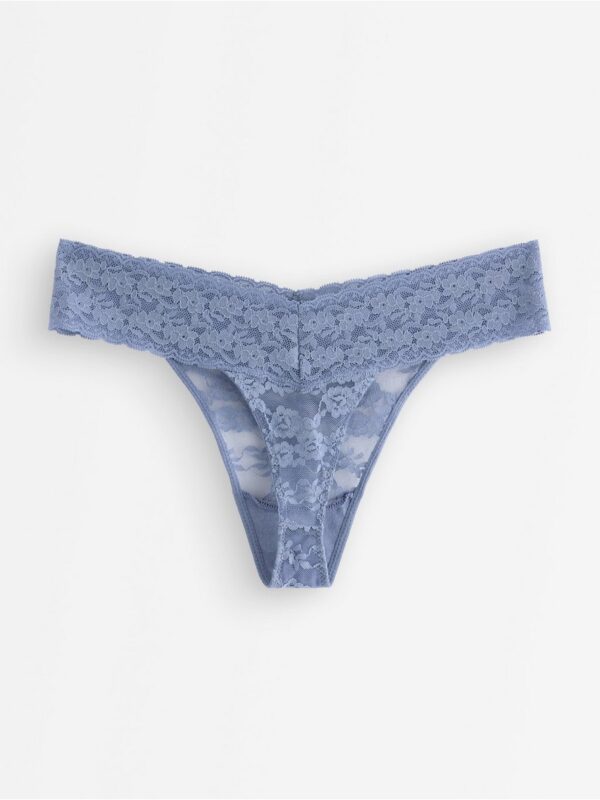 Thong in lace - 3001634-4595