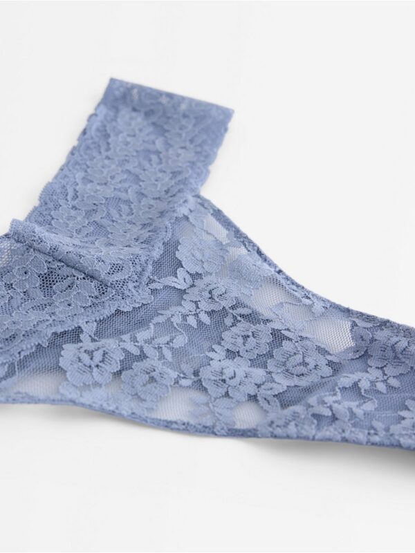 Thong in lace - 3001634-4595