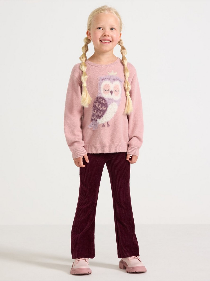 Helanke – Flared leggings in velour