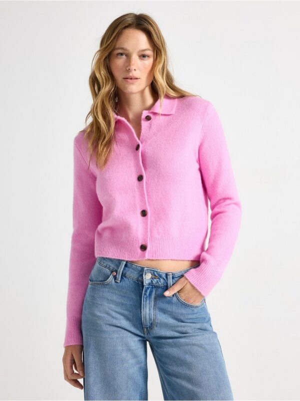 Knitted cardigan - 3002654-8628