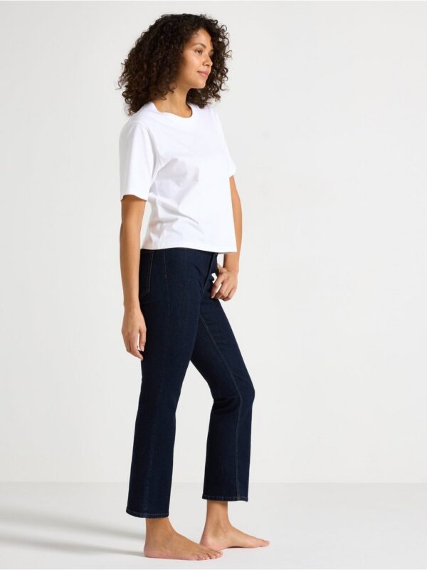 FLARE Karen cropped jeans with mid waist - 3004480-822