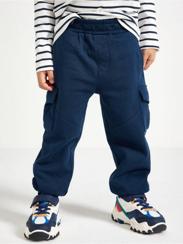 Joggers with brushed inside - 3004845-6842