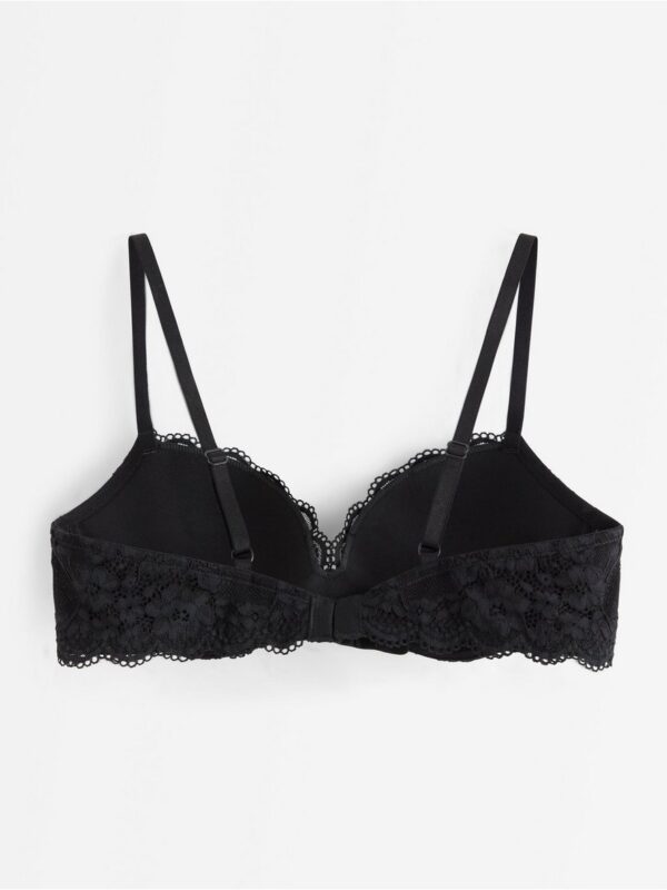 Wirefree push-up bra with lace - 3006670-80