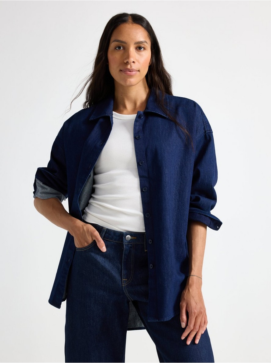 majica – Shirt in denim