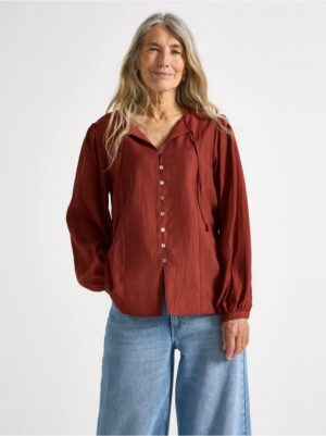 Long-sleeved blouse - 3007241-7235