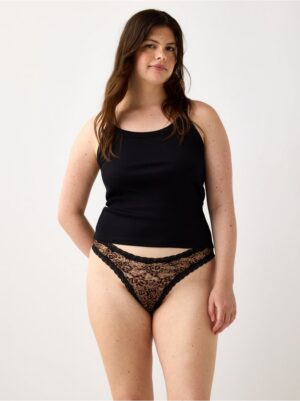 Thong in lace - 3007262-2745