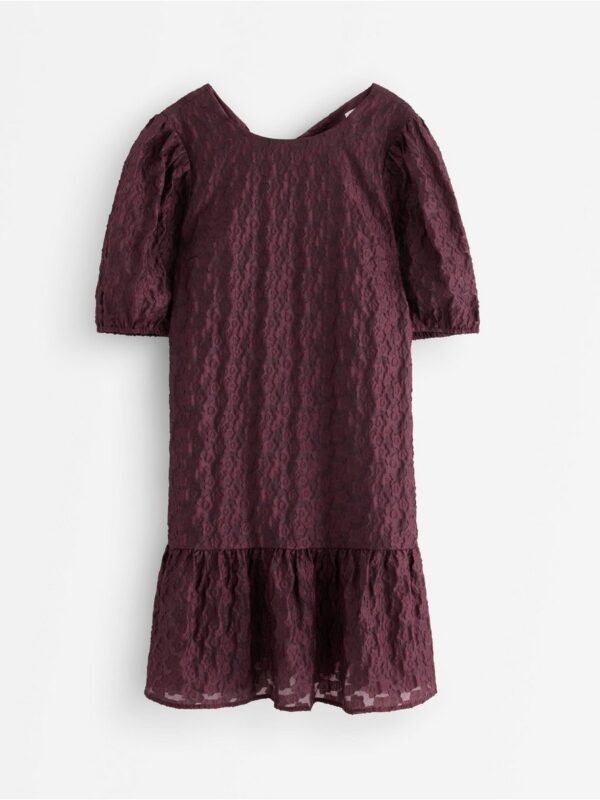 Mini dress with flowers - 3007403-4506